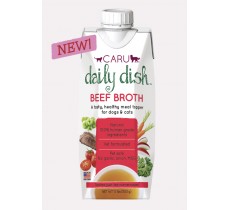 Caru Daily Dish Beef Broth for Dogs & Cats 500g