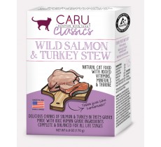 Caru Wild Salmon & Turkey Stew For Cats 6oz